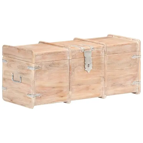 Reapris vidaXL Förvaringskista 90x40x40 cm massivt akaciaträ