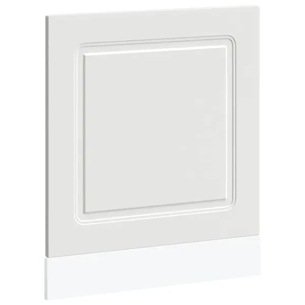 I lager vidaXL Diskmaskinspanel Kalmar vit 60x1,5x57 cm konstruerat trä