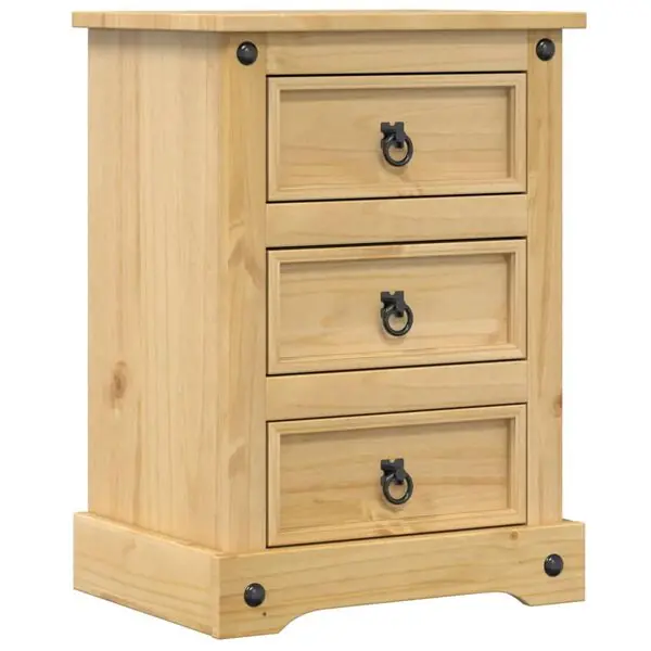 Köp nu vidaXL Sängbord Corona 45x35x64 cm massiv furu