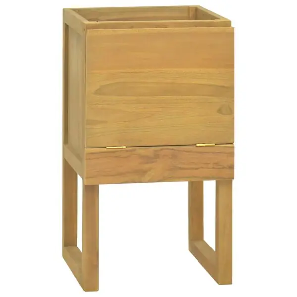 vidaXL Badrumsskåp 41x40x75 cm massivt teakträ Expressleverans