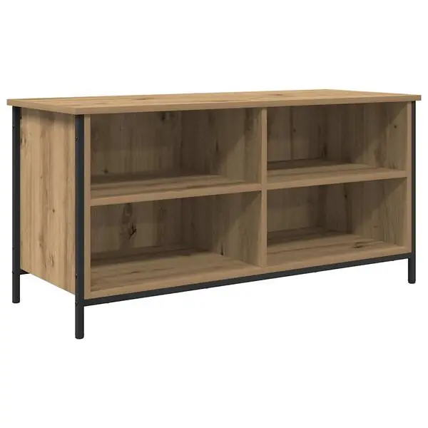 vidaXL TV-skåp Artisan Ek 100 x 40 x 50 cm Konstruerat trä Rea