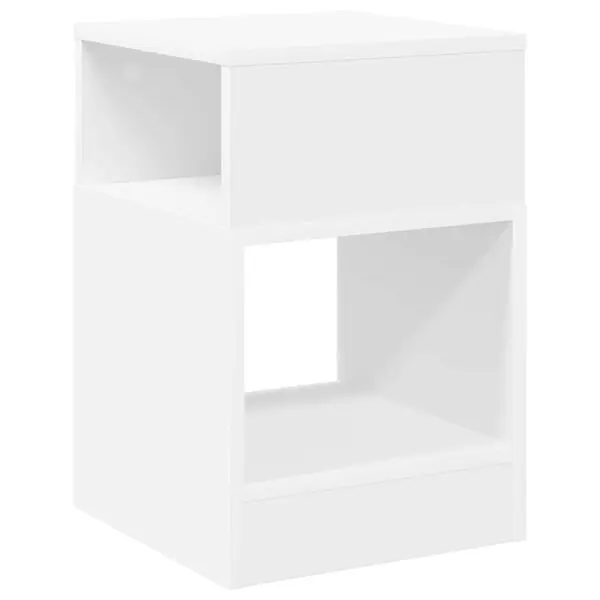 Lägg i varukorgen vidaXL Sidobord Vit 30,5 x 30 x 45 cm Konstruerat trä