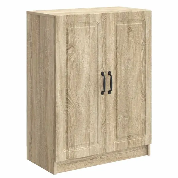 Billig vidaXL Sideboard Sonoma-ek 66 x 34,5 x 87 cm Konstruerat trä