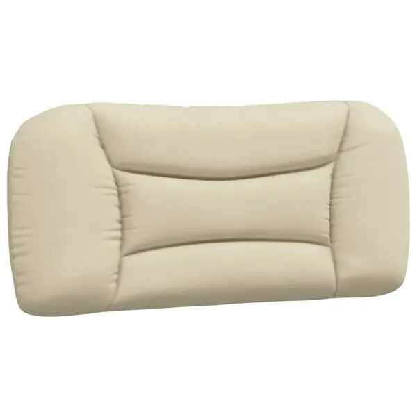 Endast denna vecka vidaXL Headboard Cushion "Hvar" Cream 80 cm Fabric