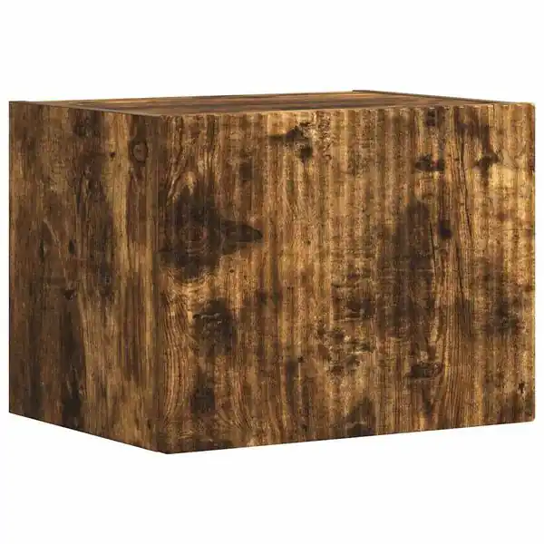 vidaXL TV Vägghylla Rökt ek 39 x 31 x 29,5 cm Konstruerat trä Snabb leverans