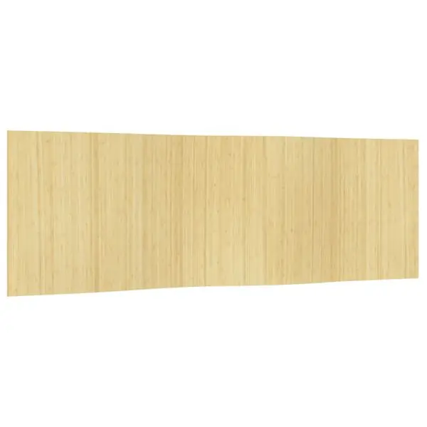 vidaXL Rumsavdelare ljus naturlig bredd 600 cm höjd 165 cm bambu Rabatter