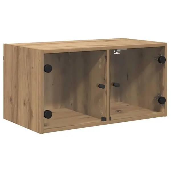 vidaXL Väggskåp Artisan Ek 68 x 37 x 35 cm Konstruerat trä I lager