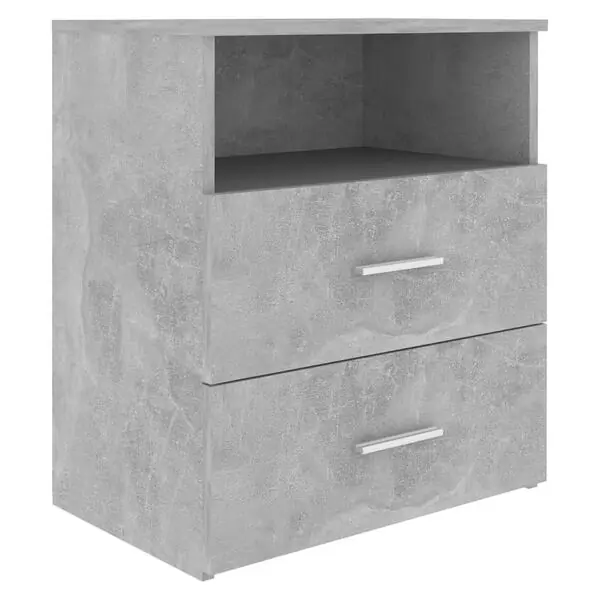 Köp nu vidaXL Sängbord betonggrå 50x32x60 cm