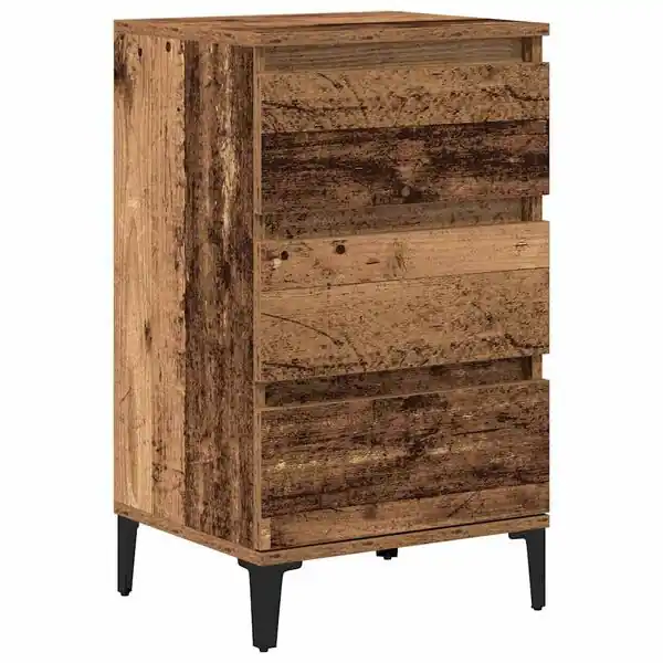 Fynd vidaXL Nattduksbord Gammalt trä 45 x 35 x 44 cm Konstruerat trä