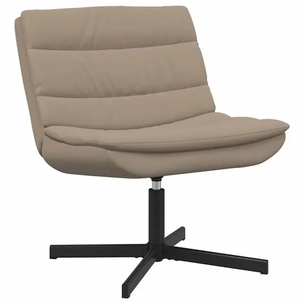 vidaXL Skrivstol Cappuccino 63 x 75 x 76 cm PU Nyhet