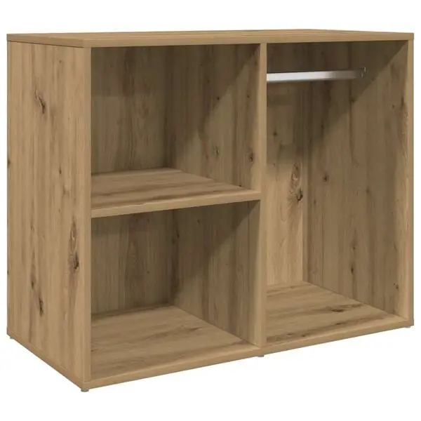 vidaXL Toalettskåp hantverksmässig ek 80x40x65 cm konstruerat trä Kundfavorit