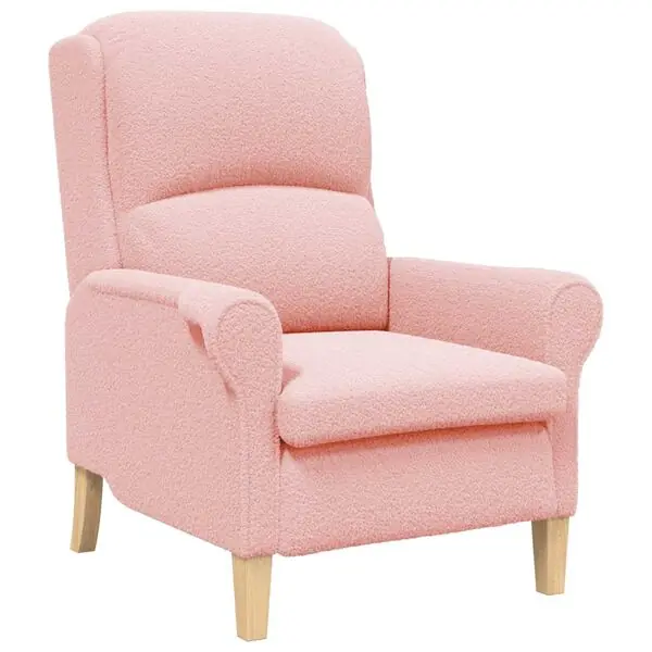 vidaXL fåtölj Rosa Mjuk Sherpa tyger Rea