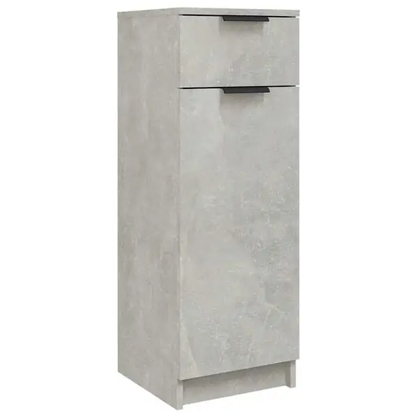 Reapris vidaXL Badrumsskåp betonggrå 32x34x90 cm konstruerat trä