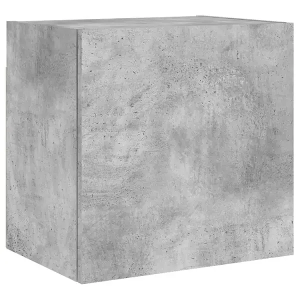 vidaXL Väggmonterad tv-skåp betonggrå 40,5x30x40 cm konstruerat trä Trygg betalning