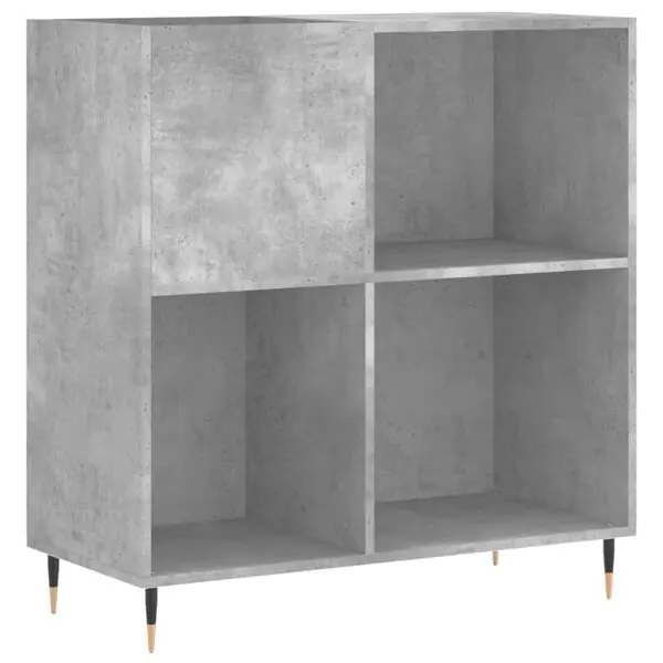 Outlet vidaXL Stereobänk betong-grå 84,5x38x89 cm konstruerat trä
