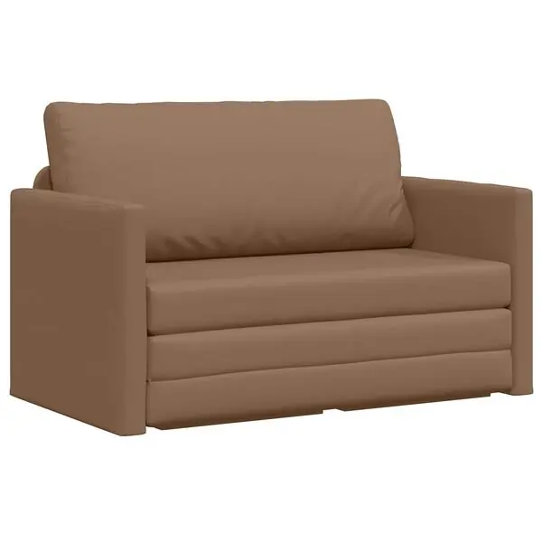 Fynd vidaXL Soffsäng Cappuccino 124 x 71 x 78 cm Konstläder